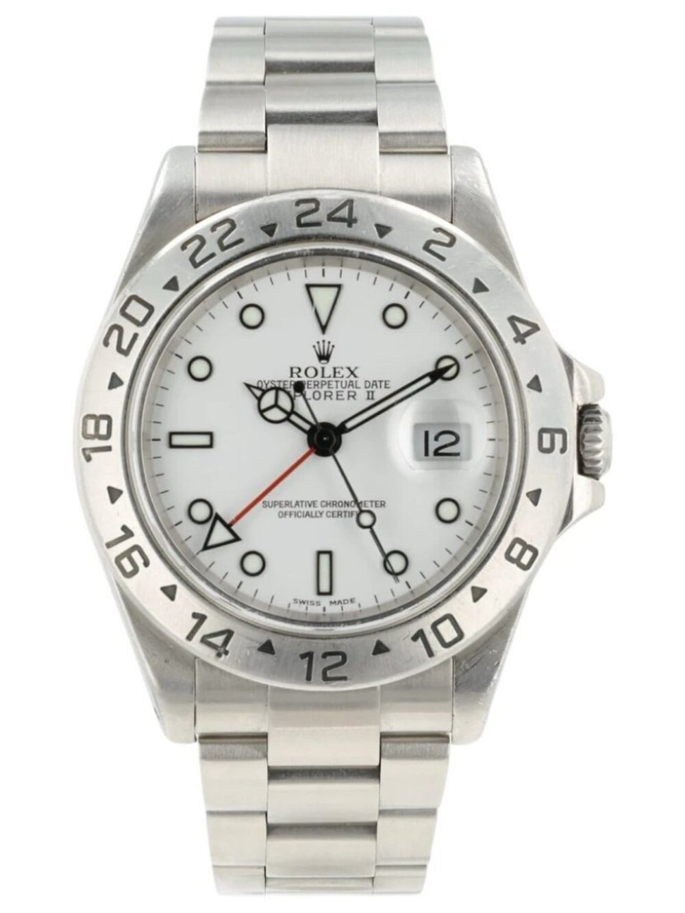 Rolex Explorer II Polar White Dial Stainless Steel 40mm Automatic Men’s 16570
